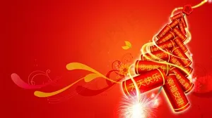2012新年鞭炮PSD素材