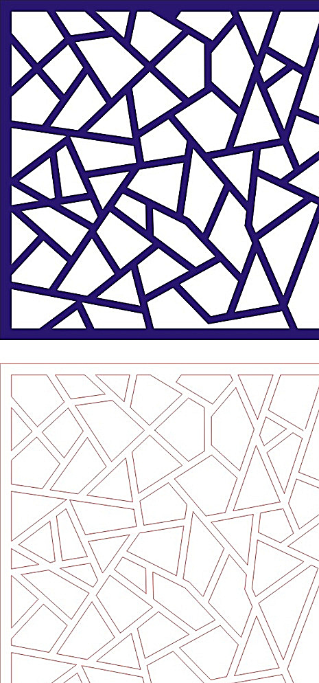 镂空 花格 冰裂纹 适量 方形图片