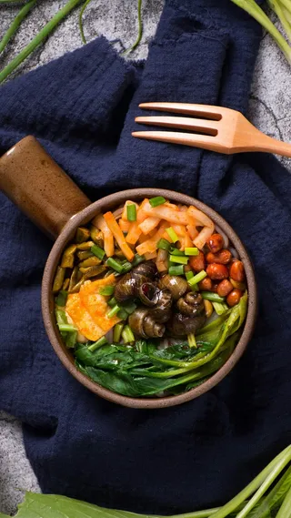 田螺粉高清摄影图片