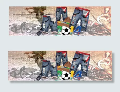 牛仔裤淘宝全屏海报