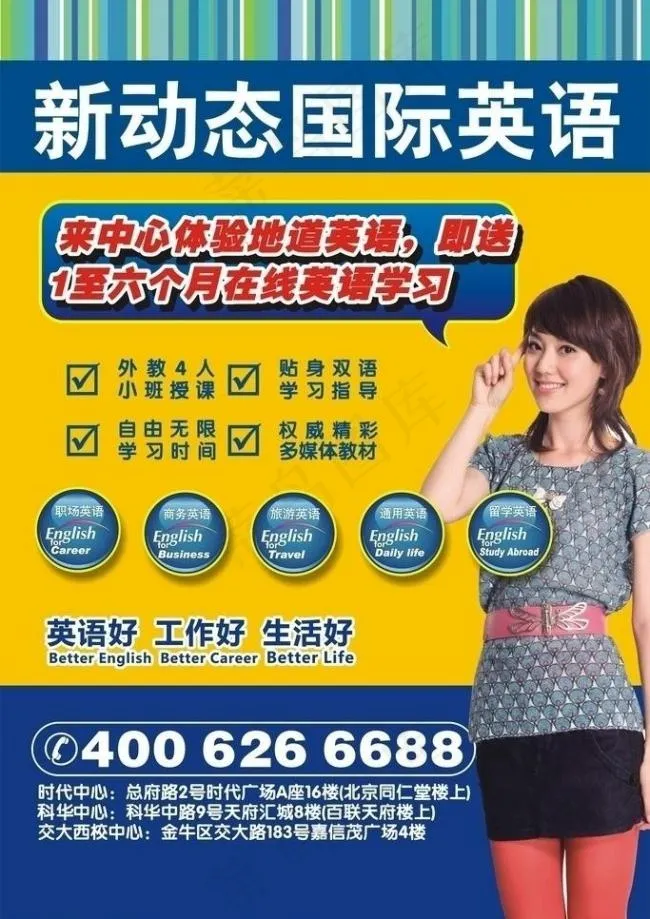 培训招聘海报设计图片cdr矢量模版下载