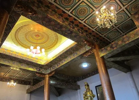 佛堂设计之佛堂吊顶系列