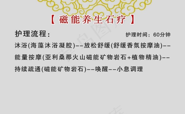 美容美发名片psd模版下载
