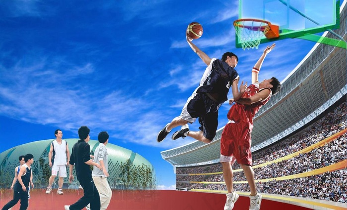 投篮图片