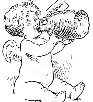 可爱的小天使图片