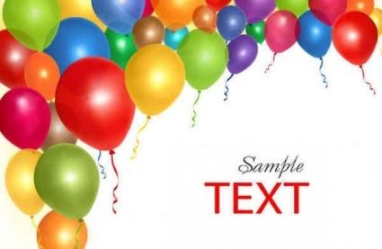 自由气球的背景