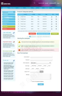 Admin Panel后台界面框架... Admin Panel后台界面框架...