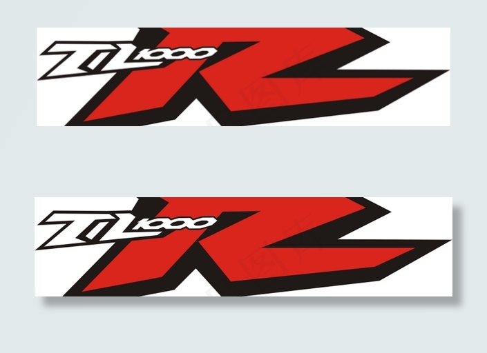 Suzuki_TL1000R lo...cdr矢量模版下载