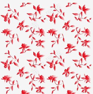 渐变色小碎花矢量素材图片