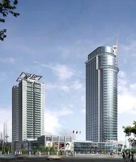 商业大厦景观效果图片 商业大厦景观效果图片