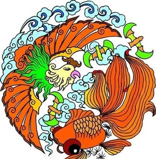 吉祥图案 中华传统图案 动物装饰图案 矢量素材 CDR格式_0078