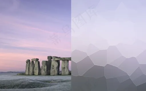 不规则几何背景 不规则几何背景