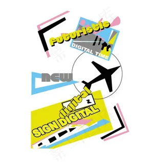 印花矢量图 图案概括 时尚 休闲 ...