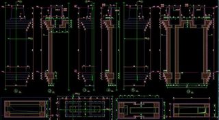 别墅石材装饰 节点详图