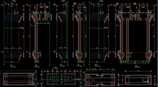 别墅石材装饰 节点详图