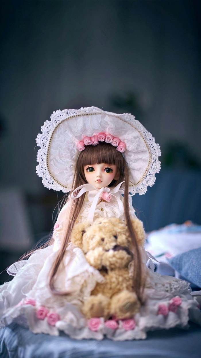 公仔女公主高清摄影图片