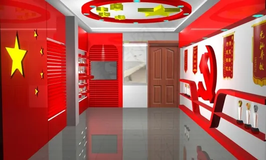 3d展厅设计图片