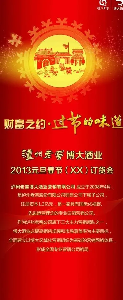 泸州老窖x展架图片(3780X8504(DPI:120))psd模版下载