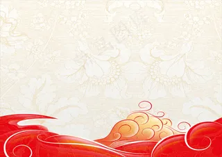 唯美中国风元素背景