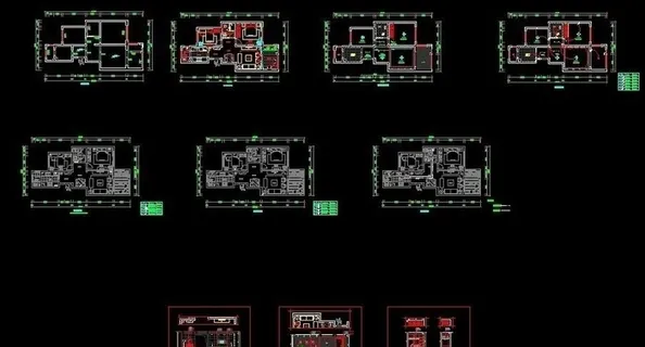 家庭装修施工图