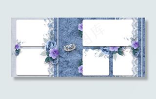 花边相框图片