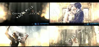 闪闪金光的浪漫AE婚礼模板