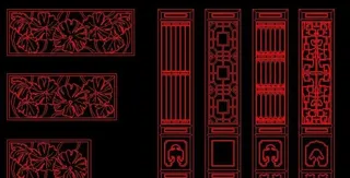 古建门窗设计图