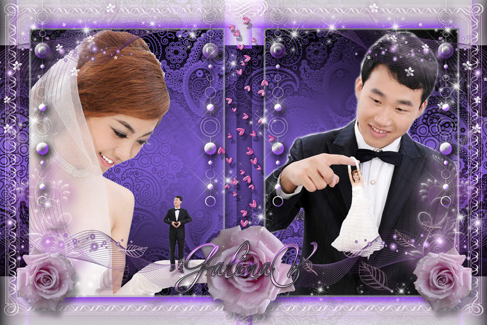 创意婚纱图片