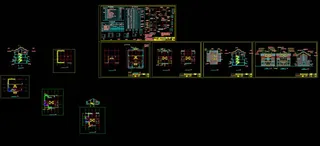 成都芙蓉古城住宅cad图纸