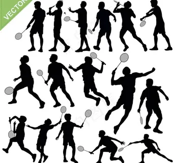 羽毛球运动员图片