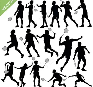 羽毛球运动员图片