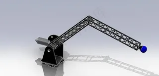 简单的机器人臂