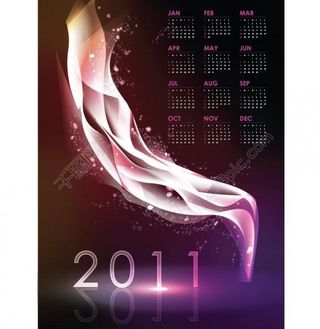 年历矢量图图片