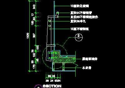别墅实例、中式风格场景cad详图素...