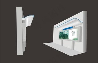 宣传栏 橱窗 cdr图片