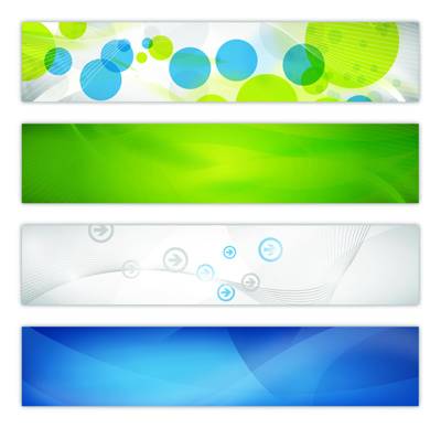 清新banner矢量素材