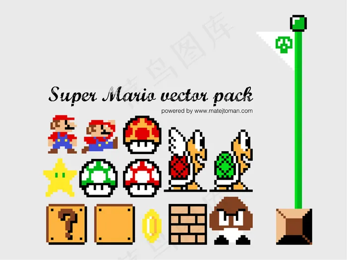 超级马里奥矢量图标矢量图标超级马里奥马里奥马里奥