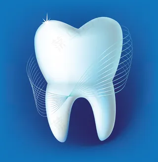 矢量插画的牙科护理