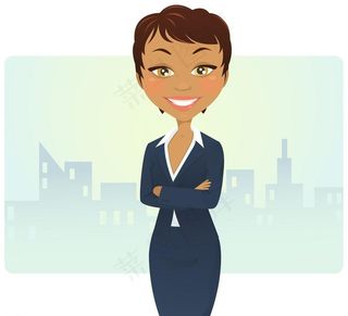 职业女性图片