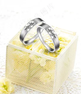 花瓣 黄色 珠宝 戒指图片