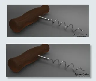 传统的酒瓶开瓶器