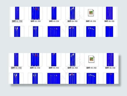 效果图配景素材之旗帜