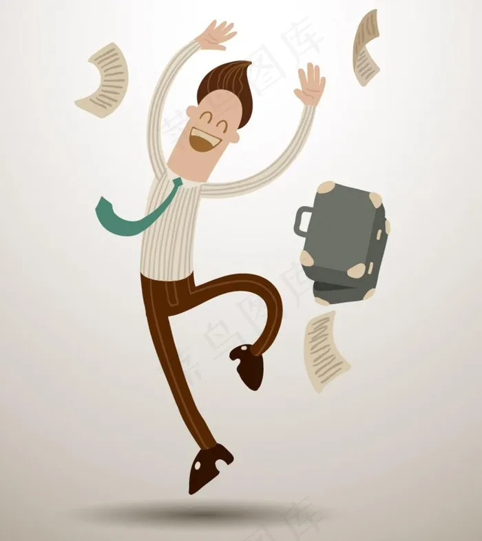 商业人物eps,ai矢量模版下载