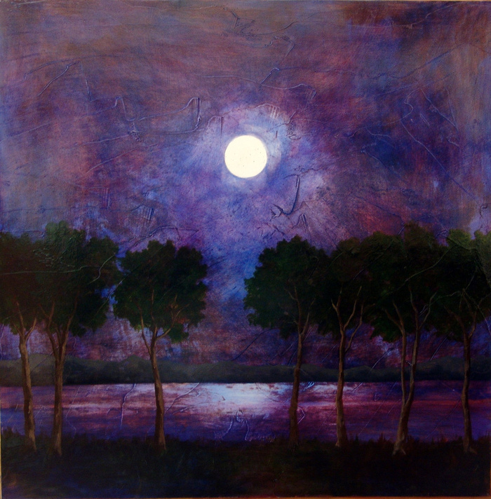 高清风景油画图片