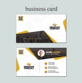 企业商务二维码名片 企业商务二维码名片