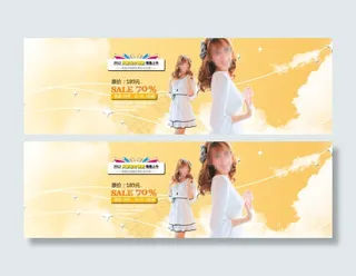 淘宝雪纺连衣裙海报