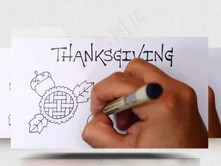 高清手绘葵花向日葵视频CC0