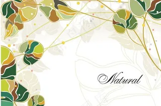 春天背景矢量素材图片