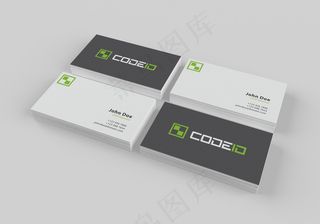 名片设计效果图智能贴图模版样机