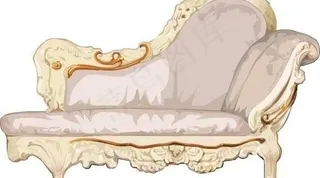 矢量欧式沙发图片